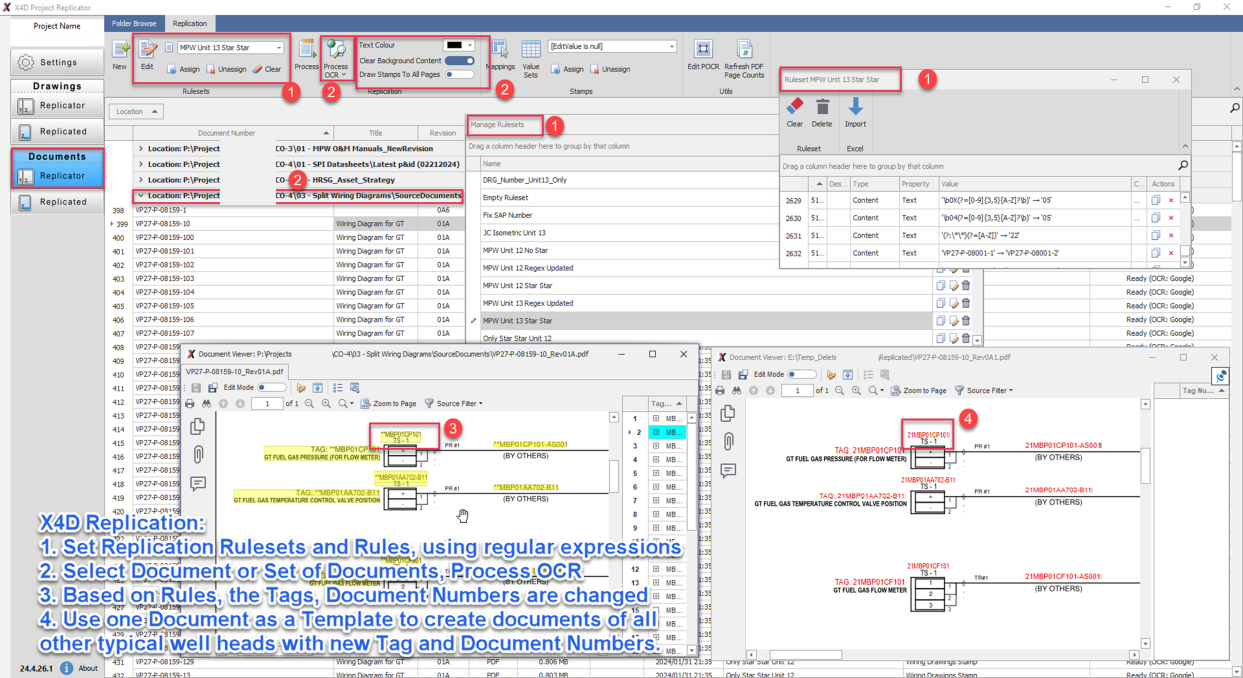 Auto Creation of Multi-Train Documents