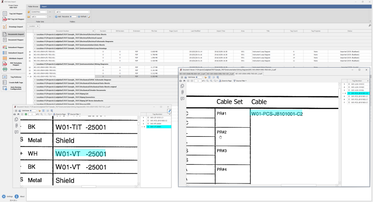 Tag Extraction from Scanned Documents